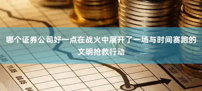 哪个证券公司好一点在战火中展开了一场与时间赛跑的文明抢救行动